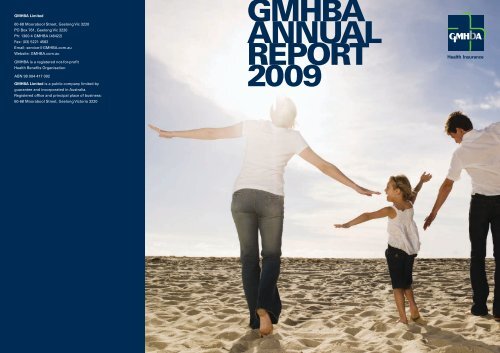 2009 GMHBA Annual Report - GMHBA Health Insurance
