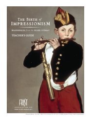 The Birth of Impressionism - Frist Center for the Visual Arts