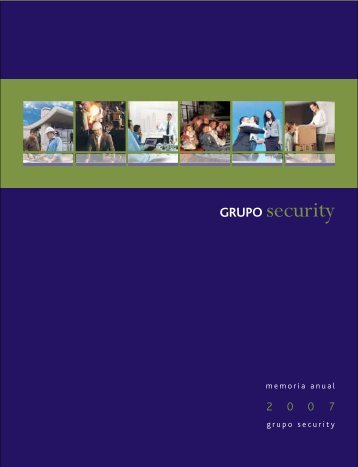 Memoria 2007 - Banco Security