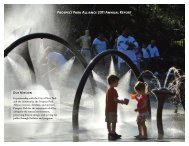 Prospect Park Alliance 2011 Annual Report