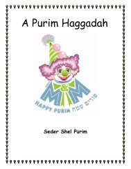 A Purim Haggadah - Hebrew for Christians