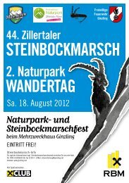 Steinbockmarsch-Information
