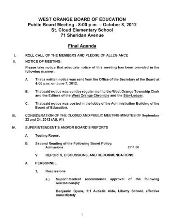 WOBOE Meeting Agenda 2012-10-08 Final - District Home