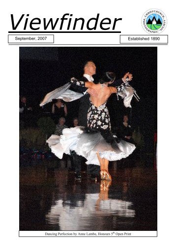 September 2007 Issue - Christchurch Photographic Society