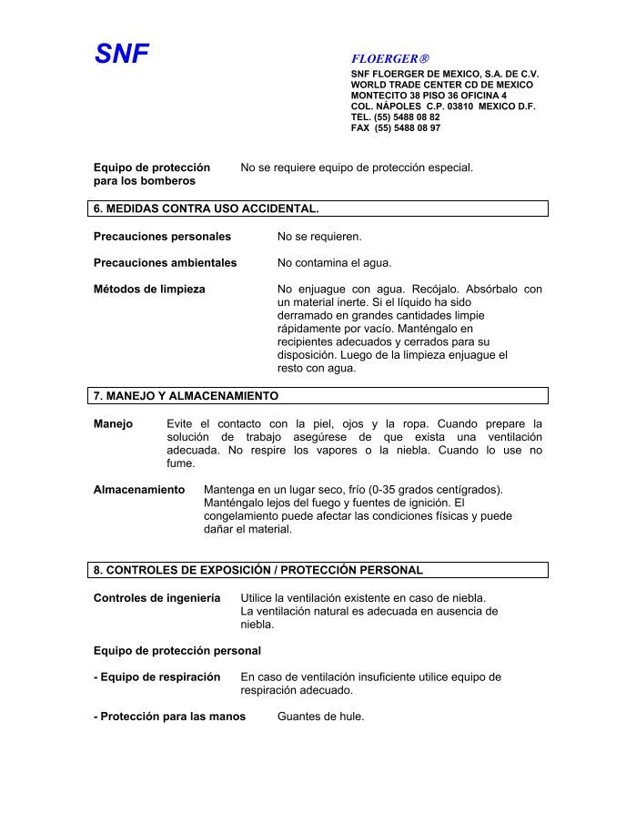 Flopam FO 4490 SSH (MSDS).pdf