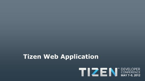Tizen Web Runtime