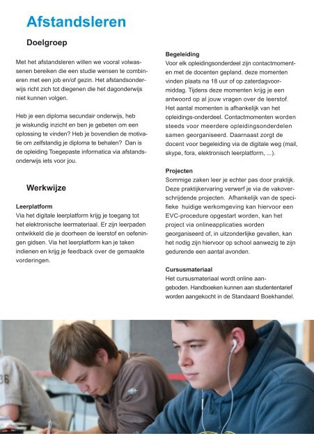 Download de brochure. - Faculteit Bedrijf en Organisatie