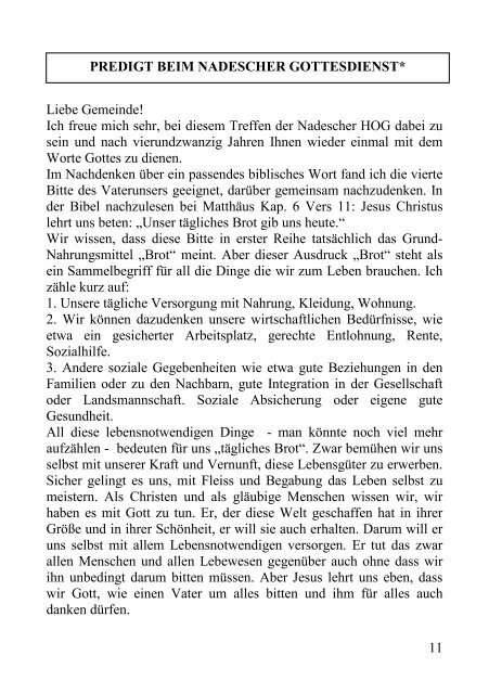 Vorwort der Redaktion - nadesch.de