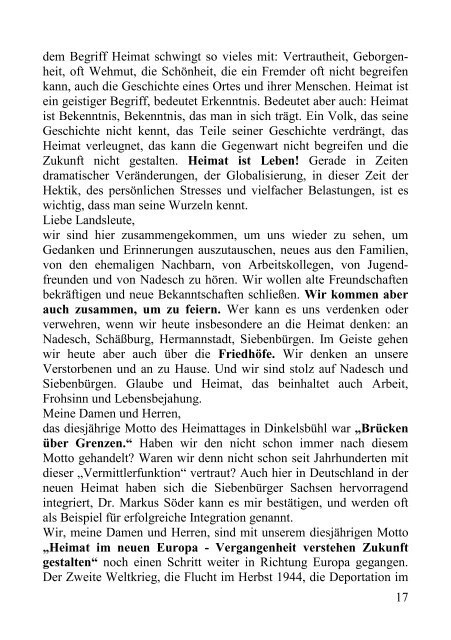 Vorwort der Redaktion - nadesch.de