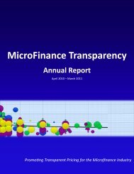 2010-11 Annual Report - MFTransparency.org