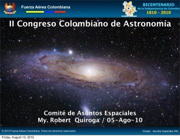 Quiroga, R. - Observatorio AstronÃ³mico Nacional