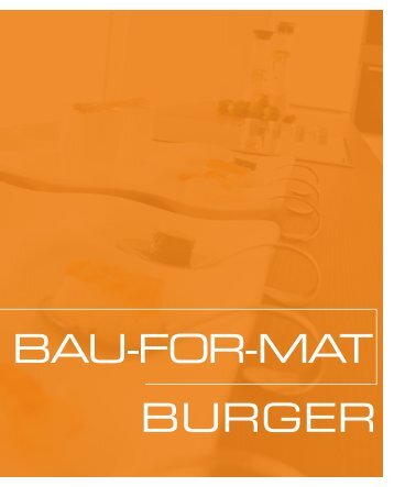 BAU-FOR-MAT BURGER - bauformat Küchen