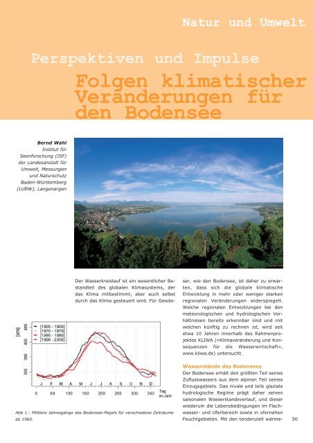 Natur und Umwelt in Vorarlberg - Vorarlberger Naturschutzrat