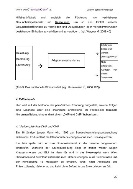 Disease- u. Case Management, Schwerpunkt Dialyse mit Bericht