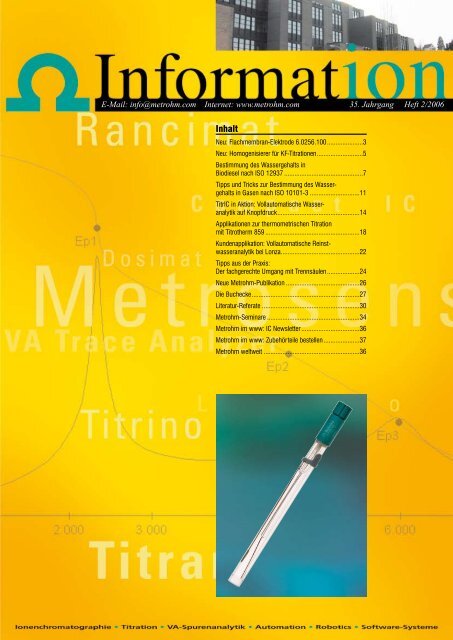 Download (PDF) - Metrohm AG