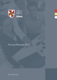 2011 Annual Review - Chartered Institute of Arbitrators