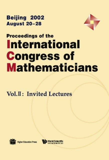 International Congress Of Mathematicians