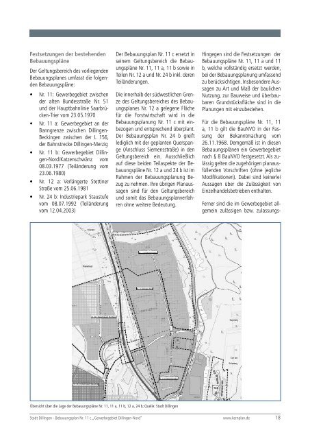 KERN PLAN - Stadt Dillingen