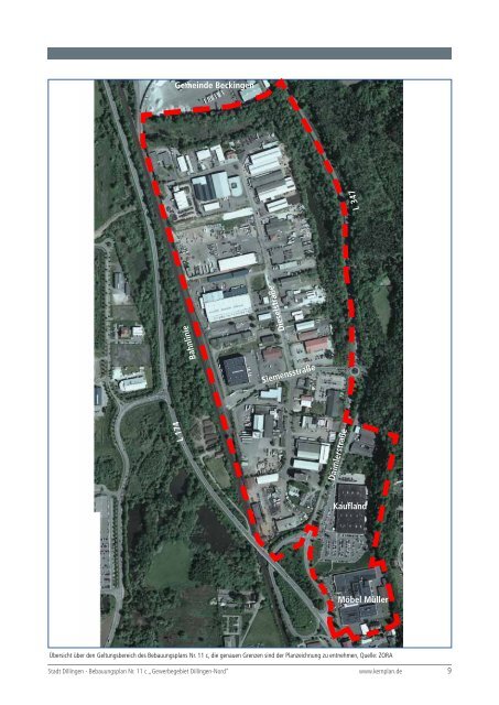 KERN PLAN - Stadt Dillingen