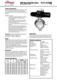 Fk 41.41(16)GB NAF-Unex butterfly valves