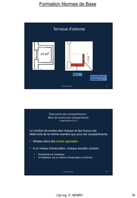 Normes de Base : Annexes 2-3-4 - Prevention-incendie.be