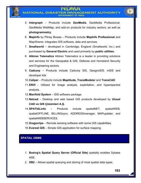 High Resolution 1:10,000 scale Mapping Strategy of Multi ... - NDMA