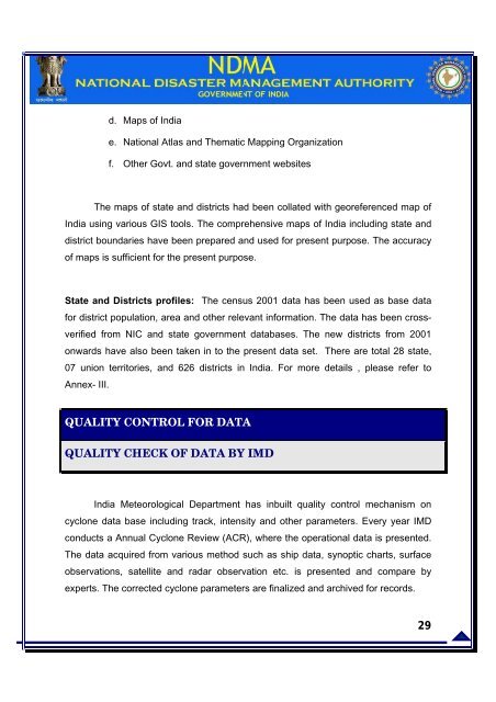 High Resolution 1:10,000 scale Mapping Strategy of Multi ... - NDMA