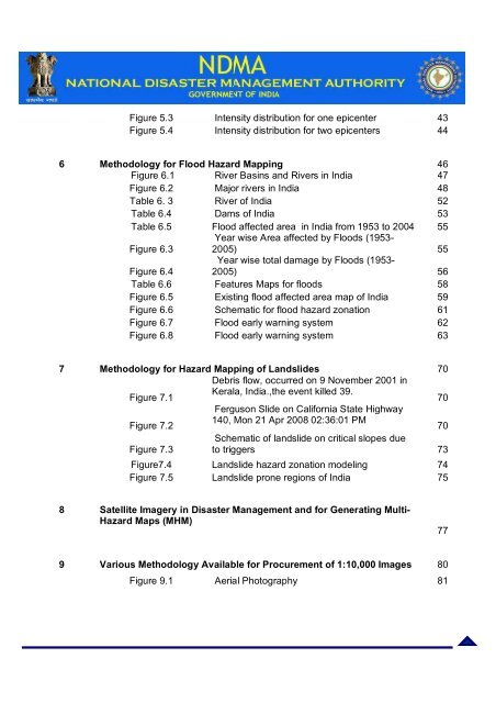 High Resolution 1:10,000 scale Mapping Strategy of Multi ... - NDMA