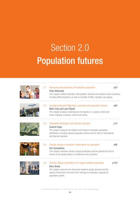 A Greater Australia: Population, policies and governance - CEDA