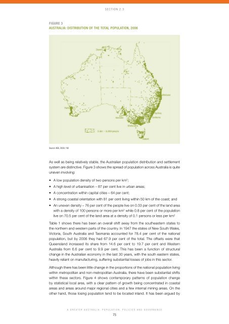 A Greater Australia: Population, policies and governance - CEDA