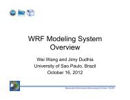 WRF Modeling System Overview - RUC - NOAA