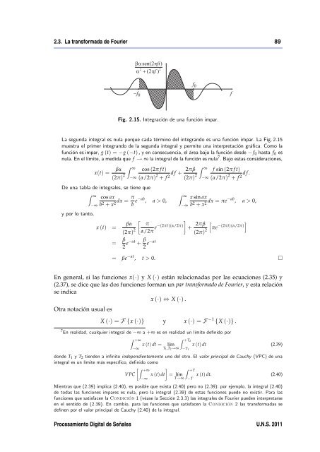 Transformada de Fourier