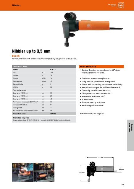 FEIN Main Catalogue 2008/2009 - Howarth Timber