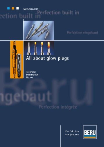 All about glow plugs - W124 Performance