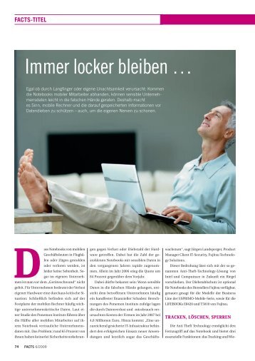 Immer locker bleiben …