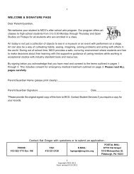 Parent/Guardian Consent Form - Manchester Craftsmen's Guild