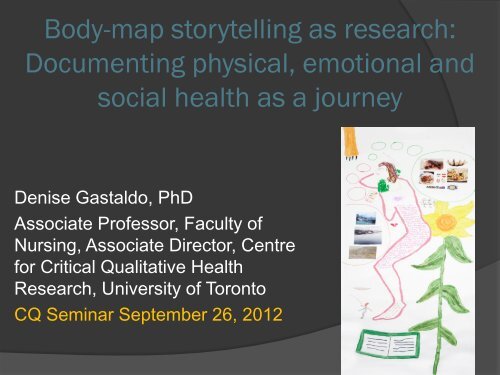 Body-map storytelling as research - CQ - University of Toronto