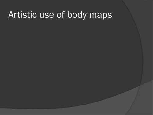 Body-map storytelling as research - CQ - University of Toronto