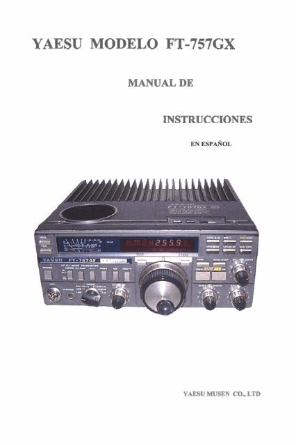 受信機 YAESU FT-757GX RigPix Database - Yaesu - FT-757GX - 受信機