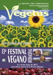 Descarga en PDF la revista Vegetus nÂº 16 - UniÃ³n Vegetariana ...