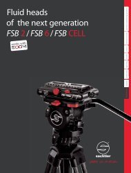 Fluid heads of the next generation FSB 2 /FSB 6 /FSB ... - AVC Group