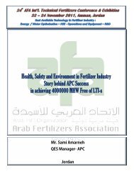 Read - Arab Fertilizer Association