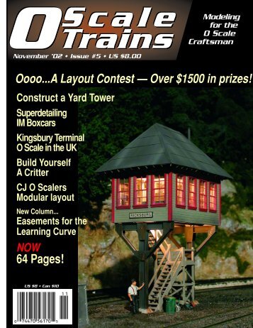 Oooo...A Layout Contest — Over $1500 in prizes! 64 ... - O scale trains