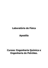 LaboratÃ³rio de FÃ­sica Apostila Cursos: Engenharia ... - CEUNES