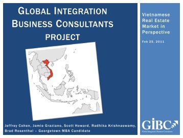 Global Integration Business Consultants project - gibc