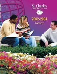 2002-2004 Catalog - St. Charles Community College