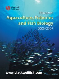 Aquaculture, Fisheries and Fish Biology