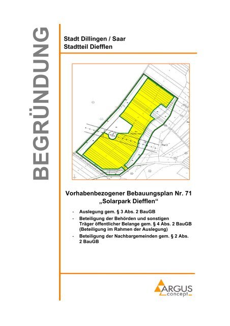 Solarpark Diefflen - Stadt Dillingen