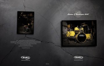 2006 Mapex Drums Catalog