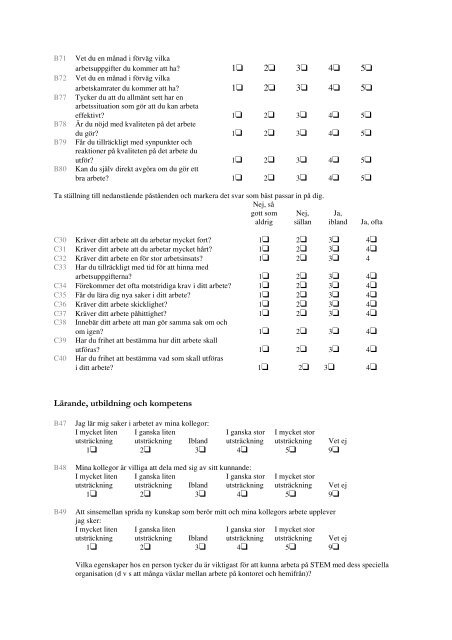 Det flexibla arbetets villkor â om ... - Lunds universitet